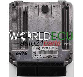 KOMPUTER STEROWNIK SILNIKA VW VOLKSWAGEN TOUAREG 2.5 TDI BOSCH 0 281 013 302, 0281013302, 070 906 016 DE, 070906016DE, 1039S26410, DIESEL EDC16 - 6476 (1)