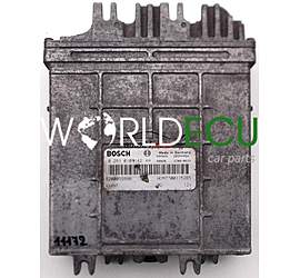 CALCULATEUR MOTEUR RENAULT MASTER 1.9 DTI, BOSCH 0 281 010 142, 0281010142, 8200059886, HOM7700115265