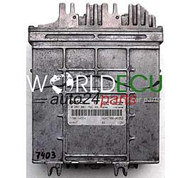 CALCULATEUR MOTEUR RENAULT LAGUNA 1.9 BOSCH 0 281 001 766, 0281001766, 28SA3860, HOM7700105952, 7700114354