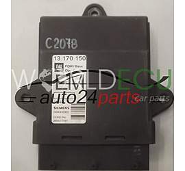 CENTRALINA-MODULO-COMFORT OPEL VECTRA C 13 170 150 EM, 13170150, 5WK46002