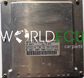 ECU ENGINE CONTROLLER MERCEDES W220 S500 5.0 E BOSCH 0261207786, 0 261 207 786 A1131531279, 1131531279, A 113 153 12 79