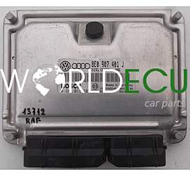 MOTORSTEUERGERÄT ECU STEUERGERAT VOLKSWAGEN AUDI BOSCH 0 281 011 387, 0281011387, 8E0 907 401 J, 8E0907401J, 1039S02645