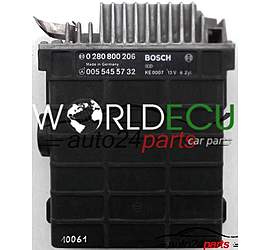 ECU ENGINE CONTROLLER MERCEDES 190 W124, BOSCH 0 280 800 206, 0280800206, 005 545 57 32, 0055455732