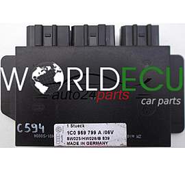 KOMFORTSTEUERGERÄT VW VOLKSWAGEN PASSAT, AUDI, SKODA OCTAVIA 1.6, 1C0 959 799 A, 1C0959799A, SW025/HW026/B 839