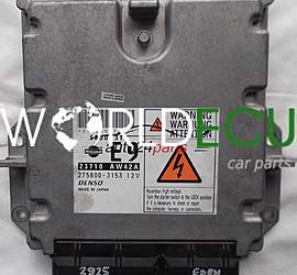 ECU ENGINE CONTROLLER NISSAN PRIMERA 2.2 DCI 23710AW42A E9, 23710 AW42A E9, 5800315 58000-315, 2758003153 275800-3153