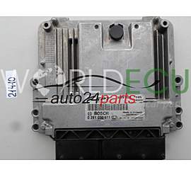Engine control unit - ECU controllers FIAT BRAVO 1.6 MJET BOSCH 0 281 030 911, 0281030911, 55261024