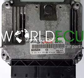 MOTORSTEUERGERÄT ECU STEUERGERÄT  CHEVROLET CAPTIVA 2.0 CDTI BOSCH 0 281 014 296, 0281014296, 96836517 SB, 96836517SB, 96314427