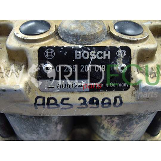 ABS PUMPE BLOCK HYDRAULIKPUMPE STEUERGERÄT OPEL CALIBRA BOSCH 0 265 201 019, 0265201019