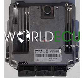 CALCULATEUR MOTEUR RENAULT LAGUNA 2.0 DCI BOSCH 0 281 015 781, 0281015781, 8200726880