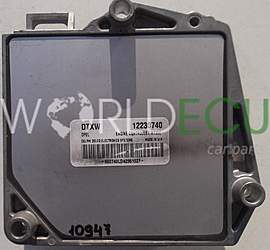 CENTRALINA MOTORE OPEL ASTRA H ZAFIRA B 1.6 Z16XEP 12230740 DTXW 12242190, 6235322, 62 35 322