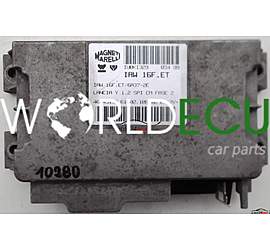 CENTRALINA MOTORE LANCIA Y YPSILON 1.2 IAW16FET, IAW16FET6A37-2E, 61602.108.02, 6160210802, 46545155