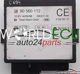  Centralina modulo comfort  OPEL ASTRA 90 560 112 CE, 90560112, 9 330 065 187, 9330065187
