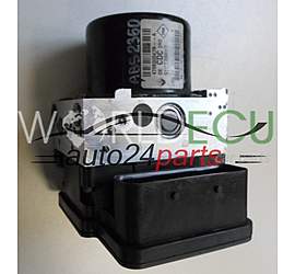 POMPE HYDRAULIQUE ET CALCULATEUR d'ABS RENAULT LAGUNA 476600047R, 10.0212-0183.4, 10021201834, 10.0961-1419.3, 10096114193
