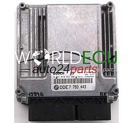 CENTRALINA MOTORE BMW E46 BOSCH 0 281 010 565, 0281010565, DDE7 793 443, DDE7793443, 7793443