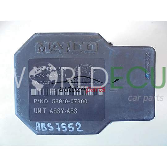 НАСОС Y БЛОК УПРАВЛЕНИЯ АБС KIA 5891007300 BH60103500 5WY7401B