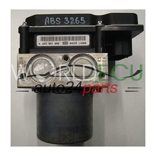 Abs Pump Module AUDI A4 BOSCH 0 265 236 300, 0265236300, 8K0614517DP, 0265951469, 8K0907379BB