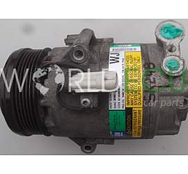 Compressore aria condizionata A/C climatizzatore OPEL ASTRA H ZAFIRA B 1.7 CDTI 13124751 WJ, GM 383601234, DELPHI 4751