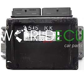 CALCULATEUR MOTEUR RENAULT CLIO RS 2.0 SIEMENS SIRIUS 32N S110130206 A, S110130206A, 110130206, 8200069303, 8200044437