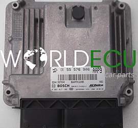CENTRALINA MOTORE OPEL INSIGNIA A20DTJ BOSCH 0 281 017 105, 0281017105, ACDelco 55 576 906, 55576906, AAP9, 55575349