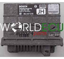 CENTRALINA CALCOLATORE SCATOLA DEL CAMBIO  OPEL OMEGA A BOSCH 0 260 002 236, 0260002236, GM 96 017 015 JH, 96017015JH
