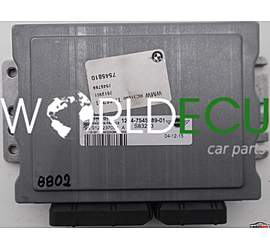 MOTORSTEUERGERÄT ECU STEUERGERAT MINI COOPER 1.6, SIEMENS S122237002 A, S122237002A, S83293, 1214-7545789-01