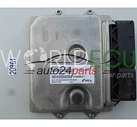 Engine control unit - ECU controllers FIAT PANDA 1.3 75HP MJD 8F2.B2, MJD8F2B2, 51896811