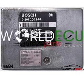 ECU ENGINE CONTROLLER NISSAN SERENA 1.6, BOSCH 0 261 200 976, 0261200976, 23710 1C770, 237101C770