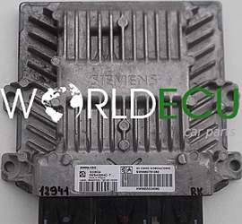 CENTRALINA MOTORE CITROEN PEUGEOT 2.0 HDI 5WS40264C-T, 5WS40264CT, SW9660781080, HW9655534080