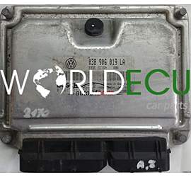 CENTRALINA DO MOTORE SKODA FABIA VW VOLKSWAGEN POLO 1.9 TDI 038906019LA, 038 906 019 LA, BOSCH 0 281 011 217, 0281011217, DIESEL EDC15P+ 4904, 1039S02254