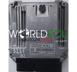 ECU ENGINE CONTROLLER AUDI A6 2.7 TDI 4F7910401K, 4F7 910 401 K, 4F0907401E, 4F0 907 401 E, BOSCH 0281016459, 0 281 016 459, DIESEL EDC17CP14 CANA 0050 1039S38054