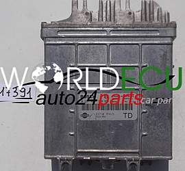 ECU ENGINE CONTROLLER NISSAN TERRANO 2.7 TDI BOSCH 0 281 001 550, 0281001550, 23710 7F415, 237107F415 TD