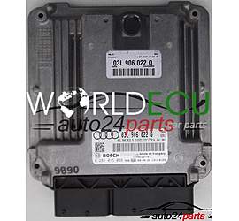MOTORSTEUERGERÄT ECU STEUERGERAT AUDI Q5 2.0 TDI BOSCH 0 281 015 038, 0281015038, 03L 906 022 Q, 03L906022Q