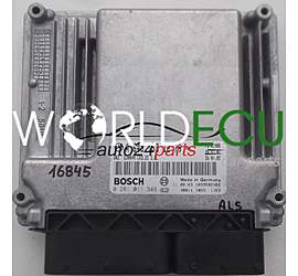 ECU ENGINE CONTROLLER MERCEDES W211 320 CDI BOSCH 0 281 011 349, 0281011349, A 648 153 12 79, A6481531279, 6481531279