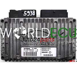 COMPUTADOR CAIXA DE VELOCIDADES AUTOMÁTICA  RENAULT LAGUNA S118038004 A, 8200211611, 8200052418