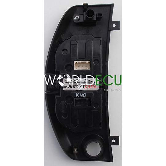 HEATING AND AIR CONDITIONING CONTROL PANEL SWITCH CLIMATRONIC NISSAN 27500 BC47A, 27500BC47A, H 07 00 S 21 75, H0700S2175