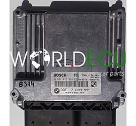 CENTRALINA MOTORE BMW X3 2.0, BOSCH 0 281 013 924, BOSCH 0281013924, 7809999, 030186109