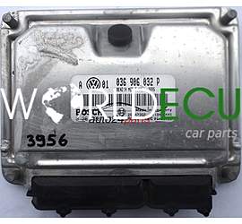 CENTRALINA MOTORE VW VOLKSWAGEN GOLF BORA 1.4 036906032P, BOSCH 0261207179
