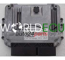 MOTORSTEUERGERÄT ECU STEUERGERÄT  FORD FOCUS BOSCH 0 261 S10 028, 0261S10028, FoMoCo EM5A-12A650-NA, EM5A12A650NA, BB5A-12B684-AC, BB5A12B684AC, WYXO