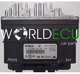 MOTORSTEUERGERÄT ECU STEUERGERAT VOLKSWAGEN GOLF AUDI BOSCH 0 261 203 182/183, 0261203182, 0261203183, 8A0 907 311 K, 8A0907311K