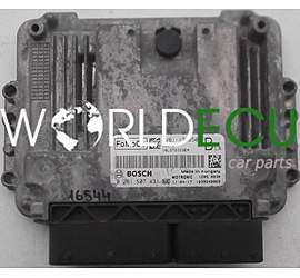 CENTRALINA DO MOTORE FORD FOCUS 1.6 STCI BOSCH 0 261 S07 431, 0261S07431, BV61-12A650-BLA, BV6112A650BLA