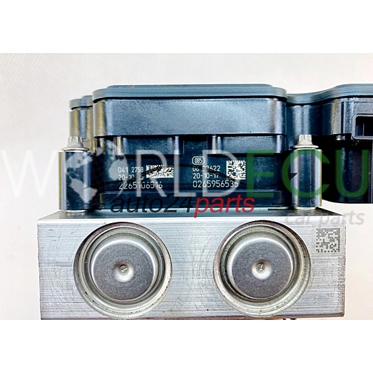 POMPE HYDRAULIQUE ET CALCULATEUR d'ABS OPEL MOVANO RENAULT MASTER 476607708R, 0 265 294 498, 0265294498, 0265956535