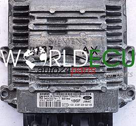 CENTRALINA DO MOTORE FORD FIESTA 1.4 TDCI 2S6A12A650BL SIEMENS SID 802 5WS40027K- T, 2S6A-12A650-BL 1BSF
