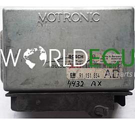 CENTRALINA MOTORE 2.0 C20NZ OPEL  FRONTERA BOSCH 0261203629, 0 261 203 629, 91151854, 91 151 854 AD