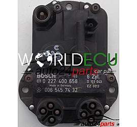 COMFORT CONTROL MODULE MERCEDES W124, BOSCH 0 227 400 658, 0227400658, 006 545 74 32, 0065457432