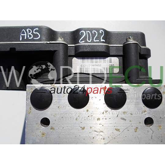 ABS POMPA CENTRALINA BMW E60 BOSCH 0 265 236 006, 0265236006, 3451 6768550-01, 3451676855001, 0 265 950 409, 0265950409