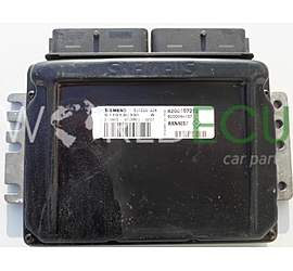 БЛОК УПРАВЛЕНИЯ ДВИГАТЕЛЕМ RENAULT 1.4 SIEMENS S110130338 A, S110130338A, 8200107212, 8200044437