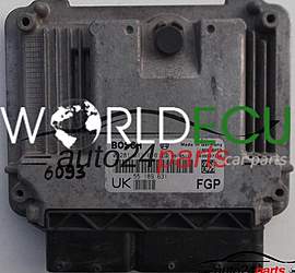 MOTORSTEUERGERÄT ECU STEUERGERAT OPEL VECTRA SIGNUM 1.9 CDTI BOSCH 0 281 011 616, 0281011616, 55 189 631 UK, 55189631