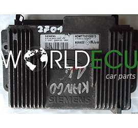 ECU CENTRALITA DE MOTOR RENAULT KANGOO 1.4 SIEMENS S115301101E, S115301101 E, 115301101, HOM7700108813, 7700108813, 7700110257