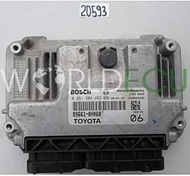 Centralina motore TOYOTA AYGO YARIS 1.0 BOSCH 0 261 S04 462, 0261S04462, 89661-0H060, 896610H060