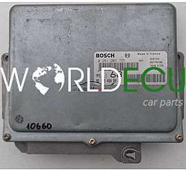 CALCULATEUR MOTEUR PEUGEOT 407 1.8 BOSCH 0 261 203 795, 0261203795, 96 165 464 80, 9616546480